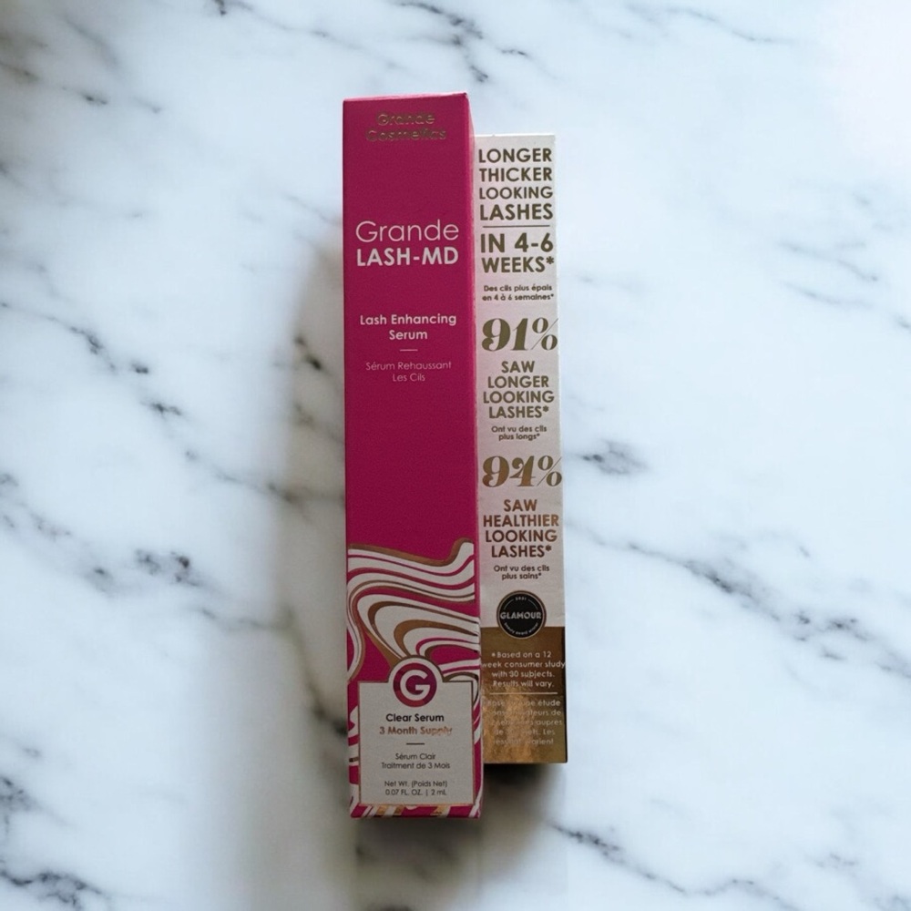 Grande Cosmetics Lash Enhancing Serum - Pink and Gold